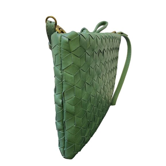 Madewell Green Puff Woven Crossbody - Picture 2 of 5
